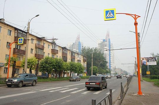 555 нерегулируемых пешеходных переходов в Москве будут оборудованы дублирующими знаками в 2016 году