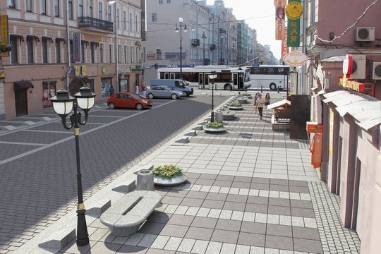 Количество парковочных мест в Москве сократилось после благоустройства улиц