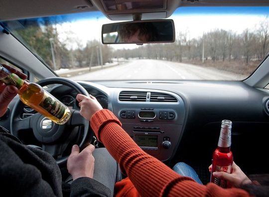 Стали известны регионы с самыми пьющими водителями