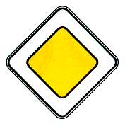 Знак 2.1 - Главная дорога