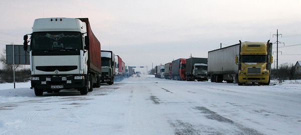 Грузоперевозки между Россией и Польшей заморожены