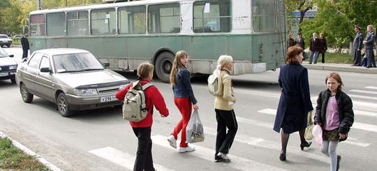 МВД предложило увеличить штрафы для непропустивших пешеходов водителей