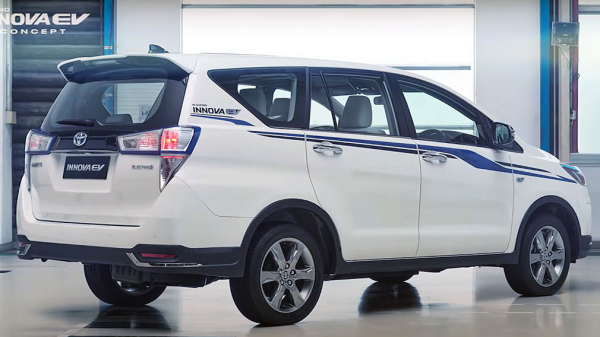 Представляют новый электрический минивэн Toyota Kijang Innova