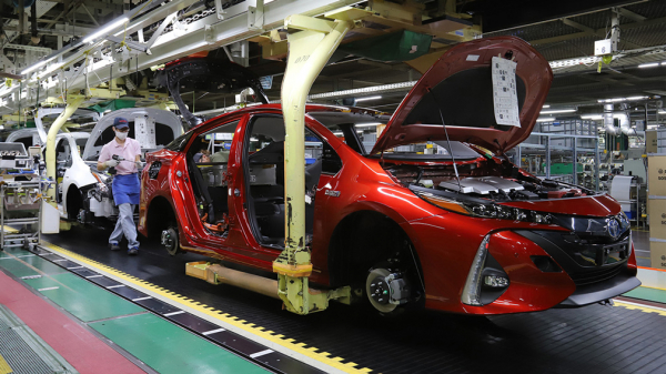 Toyota закроет девять заводов в Японии в мае 2022 года